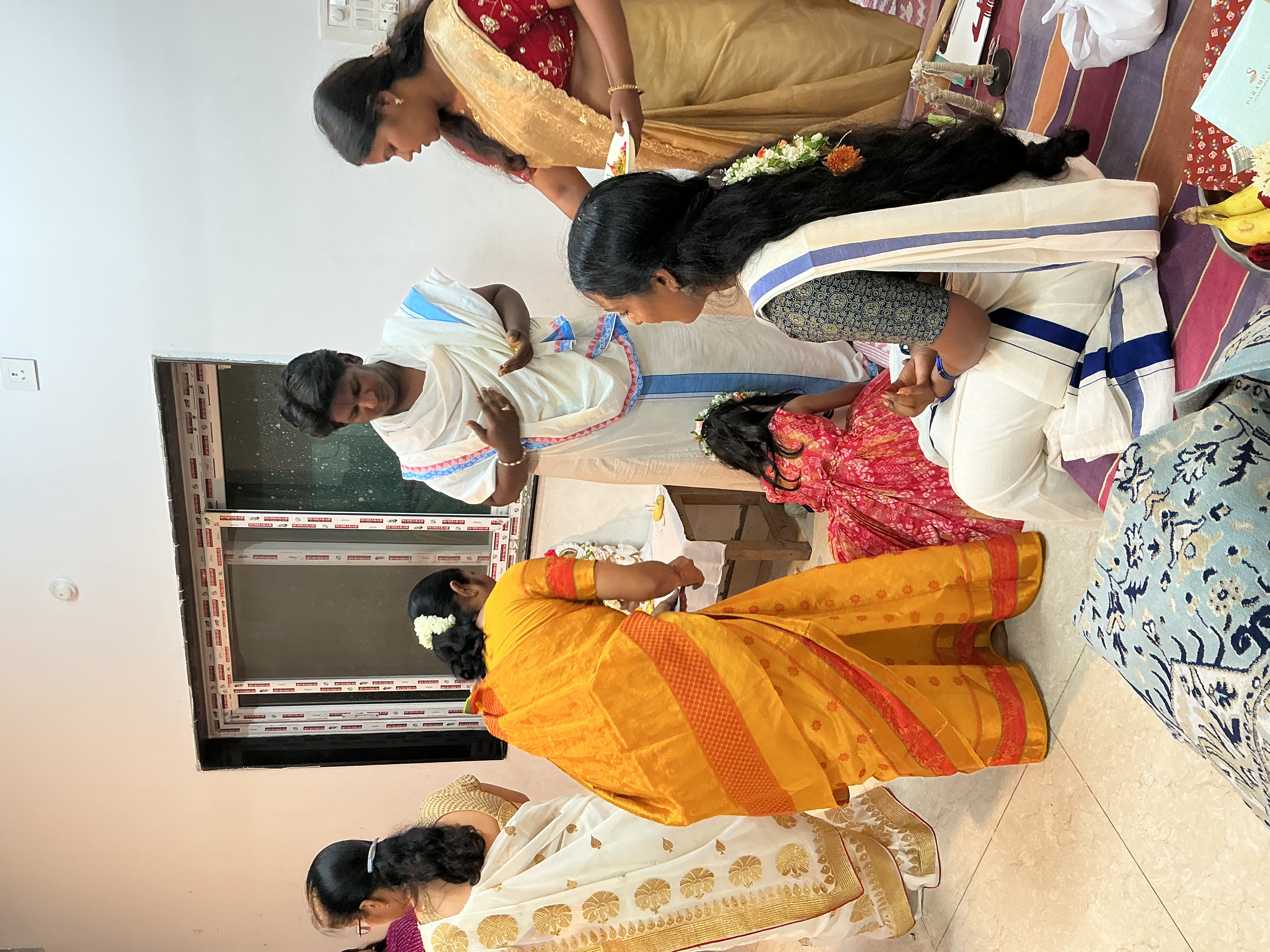 Traditional Puja Ceremony and Guru Blessings