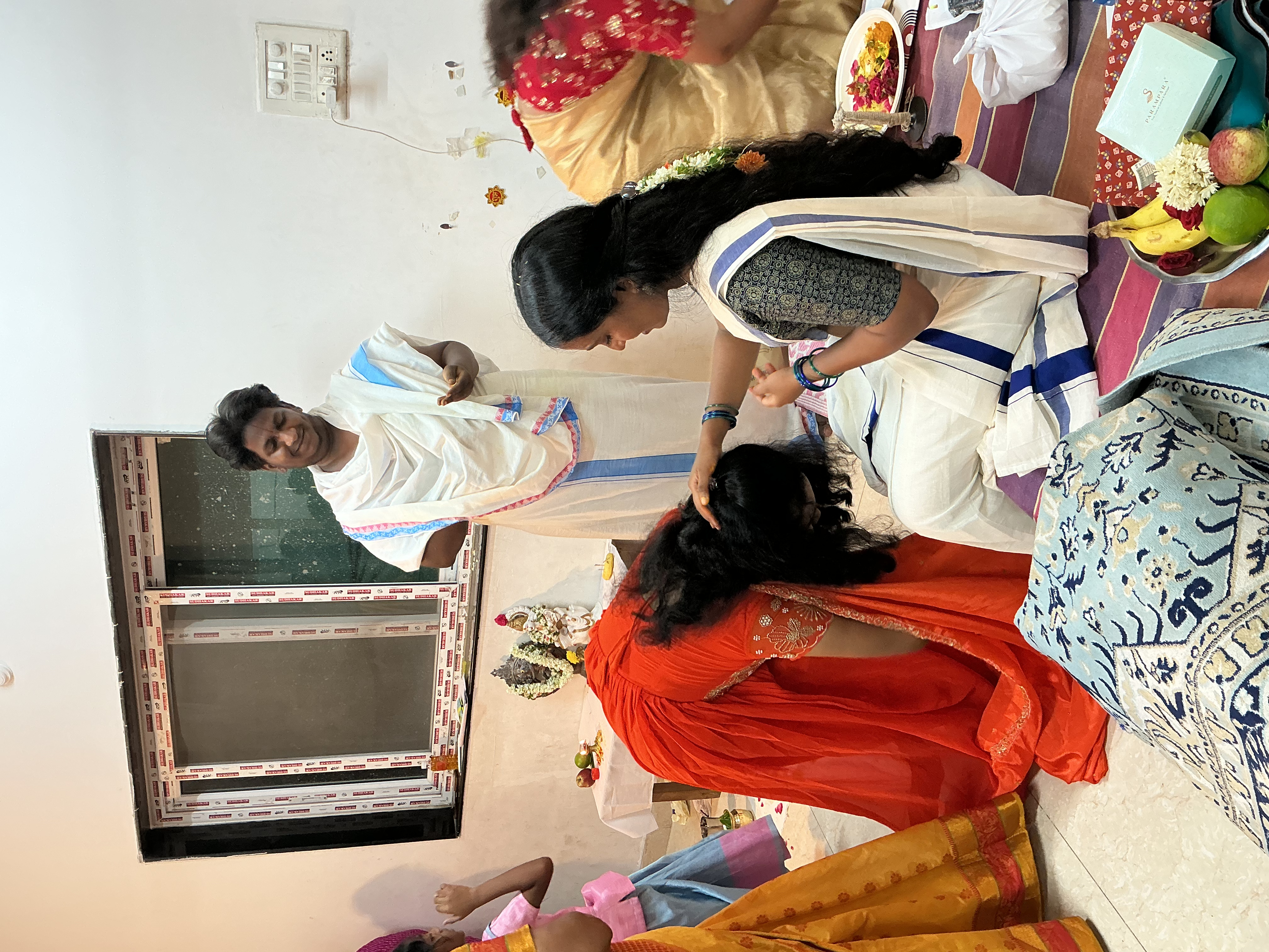 Guru Blessing Ceremony for Classical Dance Student